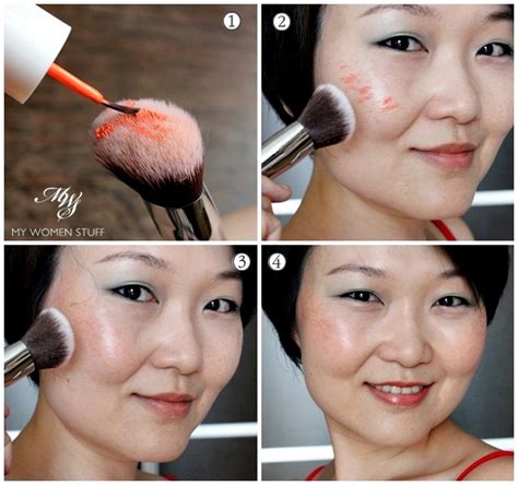 Tip & Tutorial: How to apply cream, liquid or gel blush or cheek tint ...