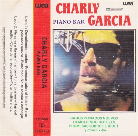 Charly Garcia – Piano Bar (1984, Cassette) - Discogs