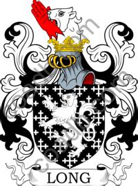 Long Family Crest, Coat of Arms and Name History