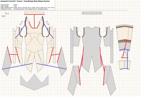 assassin's creed sewing pattern - ColennFraya