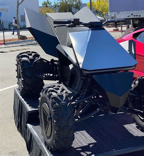 Close look at Tesla Cyberquad electric ATV prototype [Gallery] - Electrek