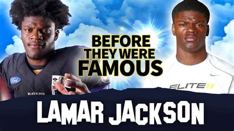 Lamar Jackson | Before They Were Famous | Baltimore Ravens QB Biography ...