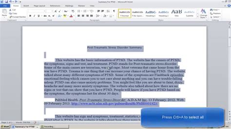 Download free Microsoft Word 2010 Essay Template - silkgala