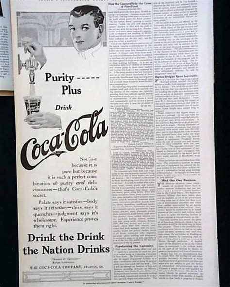 Coca Cola Newspaper Ads