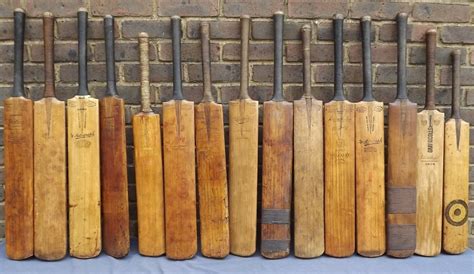 Vintage Cricket Bats Genuine old English Willow Cricket Bats