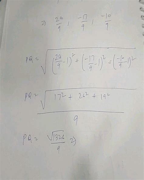 "Find the perpendicular distance of the point ( ( 1,1,1 ) ) from the ...