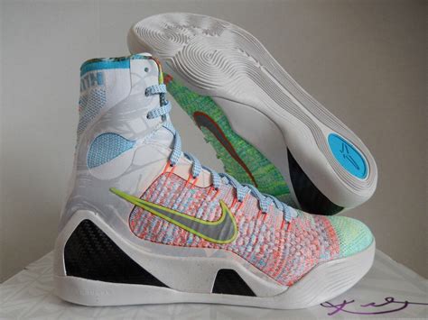 NIKE KOBE IX ELITE PREMIUM "WHAT THE KOBE" MULTI COLOR SZ 8.5 [678301-904] | eBay