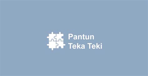 25+ Kumpulan Pantun Teka Teki Lucu Dan Sulit Ditebak Terbaru (2020) | Teknologi Terbaru