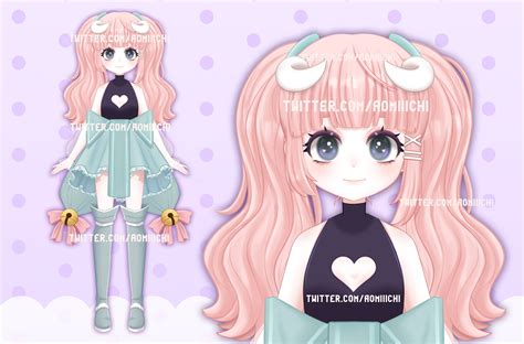 Live2d Vtuberfacerig Anime Character Models - Etsy