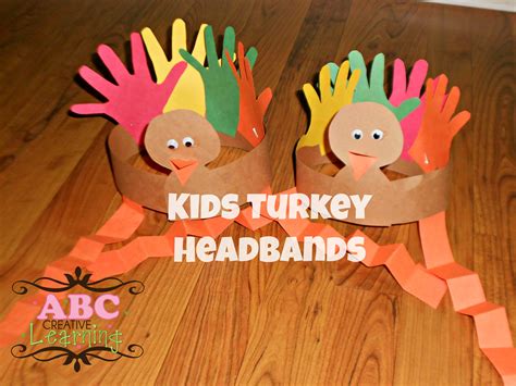 Turkey Headband Craft for Kids - Simply Today Life