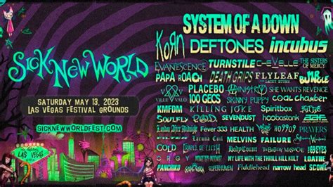 Live Nation announces inaugural Sick New World Festival - The Music ...