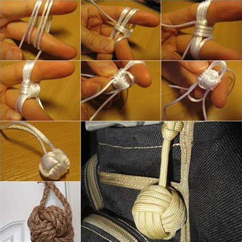 Wonderful DIY Tie The Monkeys Fist Knot