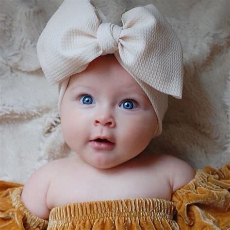 Fit All Baby Large Bow Girls Headband Big Bowknot Headwrap Kids Bow for ...