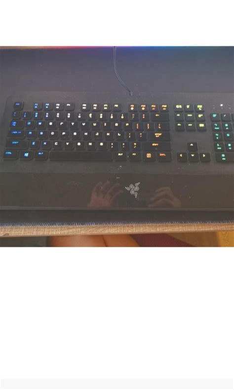 razer chroma RGB keyboard, Computers & Tech, Parts & Accessories, Computer Keyboard on Carousell