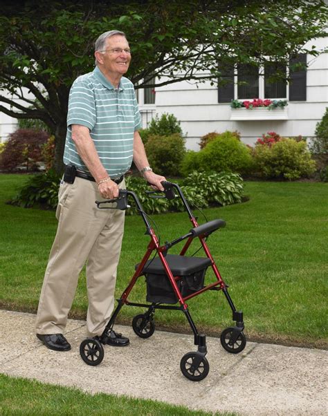 5 Benefits of A Walker That Converts To A Wheelchair - 4 Wheel Rollators For Seniors - Senior ...