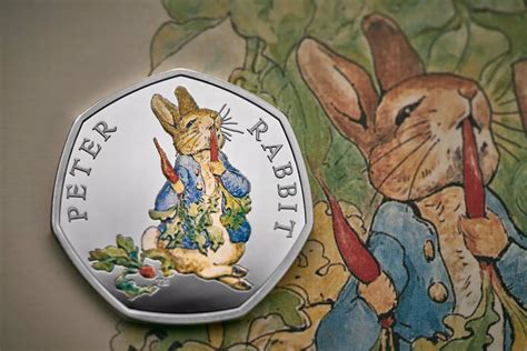 Peter Rabbit: Have a look at the new coloured 50p coins with three new characters from Beatrix ...