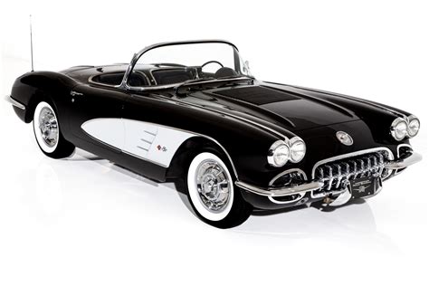 Black 1958 Corvette Convertible Buy Now | www.pinnaxis.com