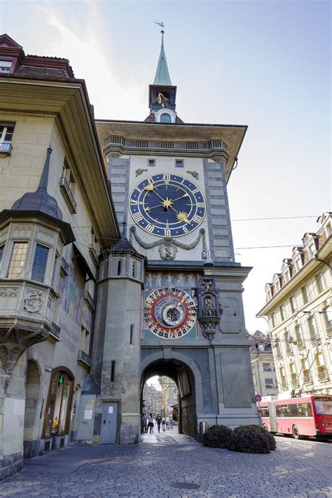 The Clock Tower in Bern, Switzerland Editorial Photography - Image of antique, berne: 60670727