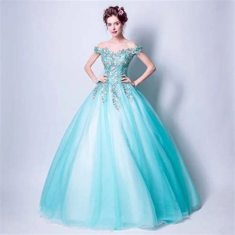 Aqua Blue Quinceanera Dresses Bridal Dress - Cheap Prom Dress,Evening Dress & Wedding Dress ...