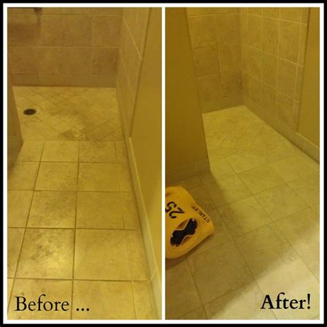 Before & after tile cleaning from Stanley Steemer | Tile & Stone Tips | Pinterest | San diego ...