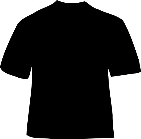 Clipart - Black T-shirt