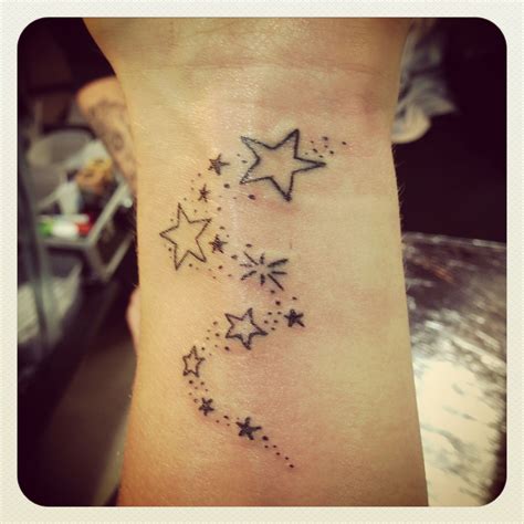 Star tattoo ideas on wrist | Up Forever