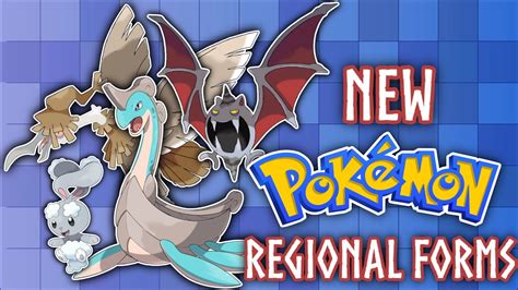 Making NEW Pokémon Regional Forms! - YouTube