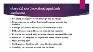 Surgical staplers | PPT