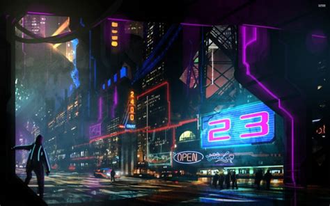 cyberpunk, Neon HD Wallpapers / Desktop and Mobile Images & Photos