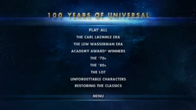 Universal 100th Anniversary Collection (Blu-ray) : DVD Talk Review of ...