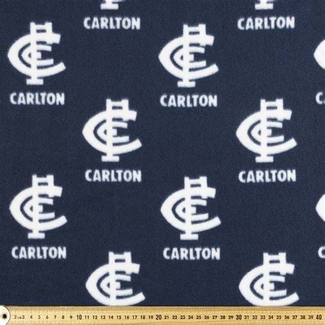 AFL Carlton Blues Logo Fleece