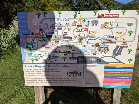 Map of Jacksonville Zoo