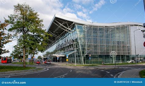 Bratislava Airport Terminal Building Facade Editorial Stock Image ...