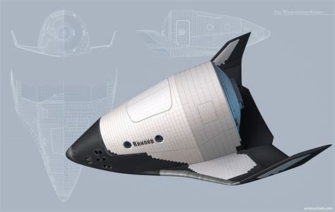 Kliper Spaceplane - Armin Schieb Illustration