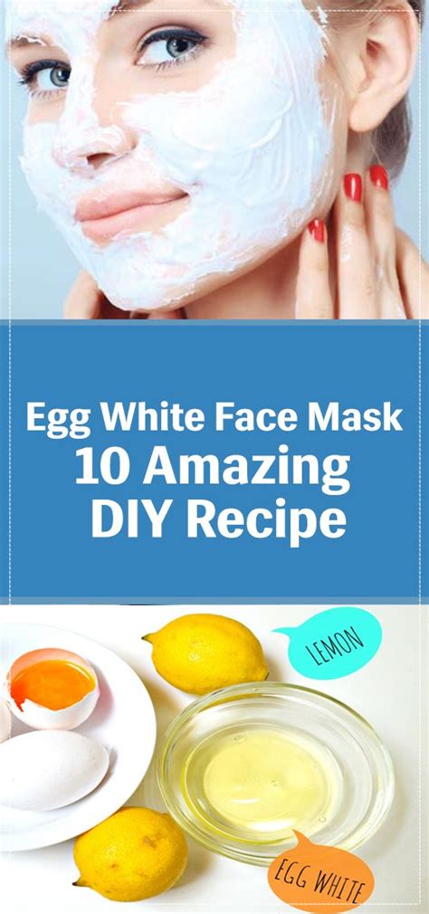 Benefits of Egg White Face Mask and 10 Amazing DIY Recipe | Egg white ...