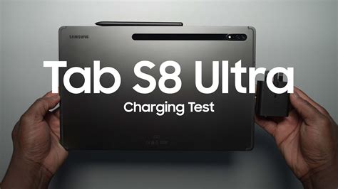 Can the Galaxy Tab S8 Ultra battery recharge as fast as Samsung claims ...