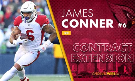 James Conner gets 3-year, $21M contract with Arizona Cardinals