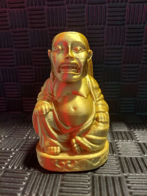 Indiana Jones Chachapoyan Gold Fertility Idol Buddha Remixed by Obfuscated - MakerWorld