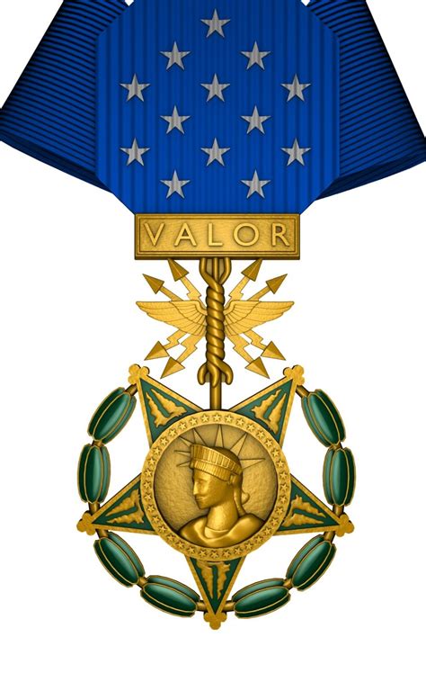 US Air Force Medal of Honor Worn 3D Model $29 - .3ds .blend .c4d .fbx ...