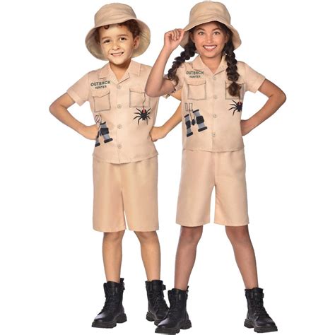 Outback Hunter Costume 3 Pieces Size, 4-6 Years | BIG W