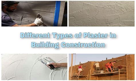 Different Types of Plaster in Building Construction – Mastercivilengineer