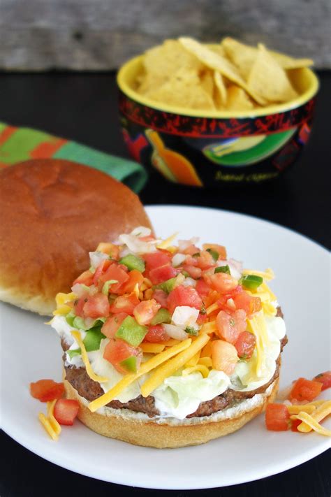 Taco Burger Recipe - Taco Lover's New Favorite Burger!