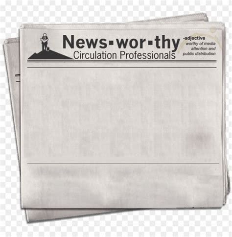 Blank Newspaper Headline Clipart School