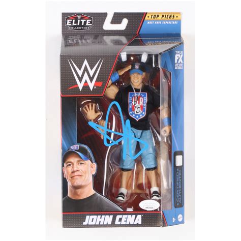 John Cena Signed WWE Elite Collection Action Figure (JSA) | Pristine ...