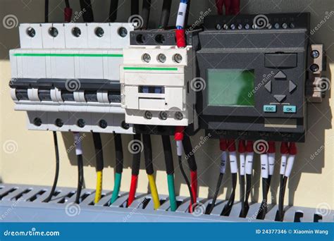 Electrical automation stock photo. Image of activities - 24377346