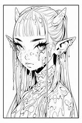 coloring Books Aesthetic  Manga Book Sketchbook Art sketch template