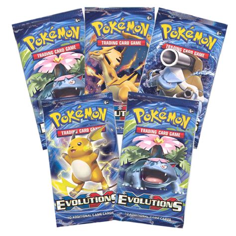 Pokemon XY Evolutions Booster Lot of 36 Loose Packs | Hill's Wholesale Gaming