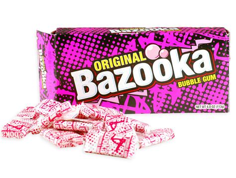 Bazooka Joe Bubblegum -Retro Sweets - treasureislandsweets.co.uk