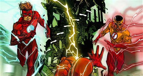 DC Comics Rebirth Spoilers: The Flash #9 Sees DC Rebirth Kid Flash Wally West Meeting Pre ...