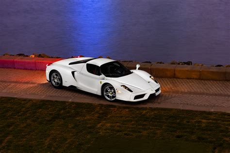 World’s Only White Ferrari Enzo is Up For Auction Without Reserve ...